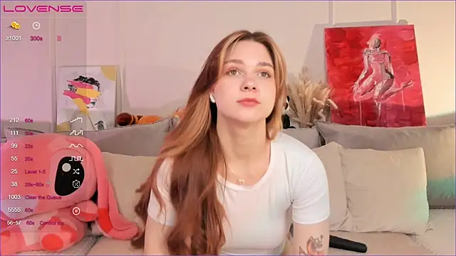 Frau Lina online show from October 21, 2025, 2:16 pm