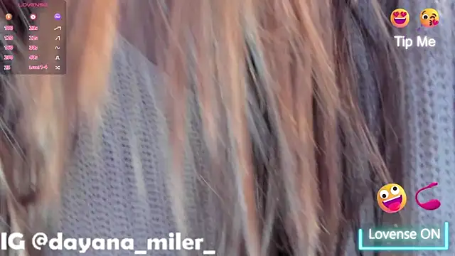  dayana miler online show from October 1, 2025, 3:44 am