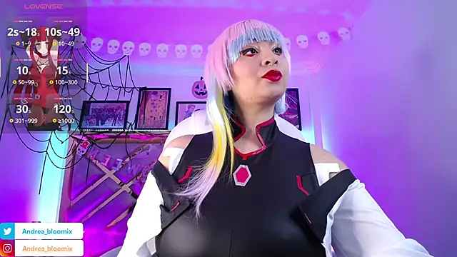 Andrea Bloomix online show from October 27, 2025, 2:29 pm