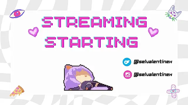selvalentinex online show from June 25, 2026, 2:09 am