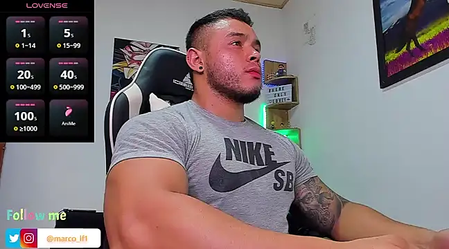 Marco diaz1 online show from January 25, 2025, 10:18 pm