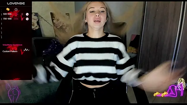 Snapshot of _NigoNika chatting on October 19, 2025, 11:35 am NigoNika online show from October 19, 2025, 11:35 am