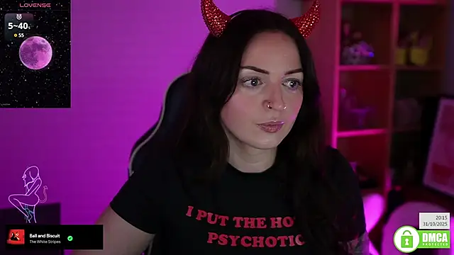 Billiexxox online show from October 31, 2025, 8:16 pm