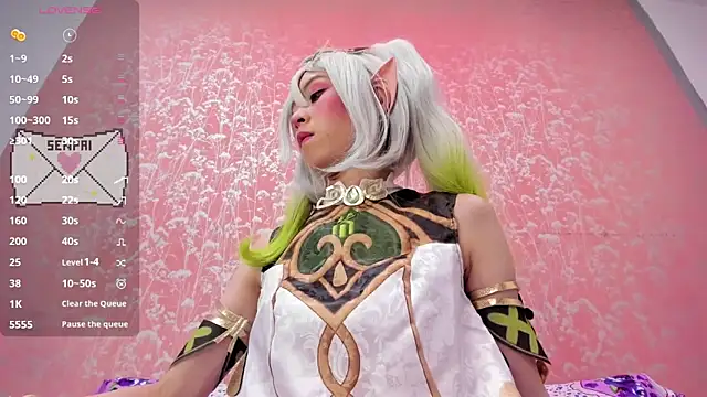 NEZUKO MITSURI online show from May 4, 2026, 5:16 pm