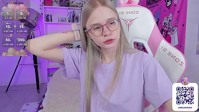 Milia Parker online show from February 9, 2025, 1:55 am