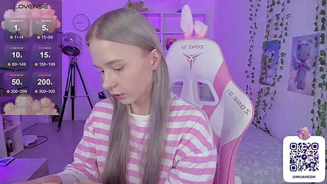 Milia Parker online show from December 22, 2024, 1:23 am