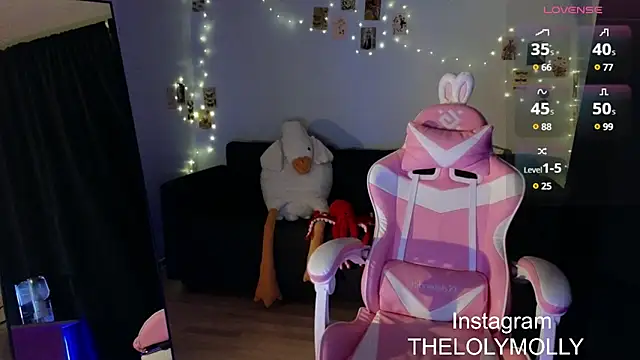 LolyMolli online show from February 27, 2025, 6:09 pm