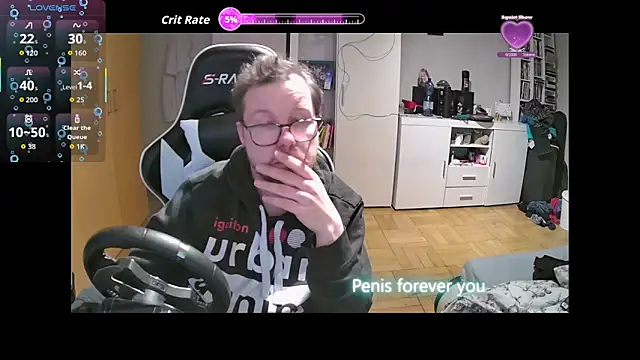 larsgessner30 online show from March 1, 2026, 8:09 pm