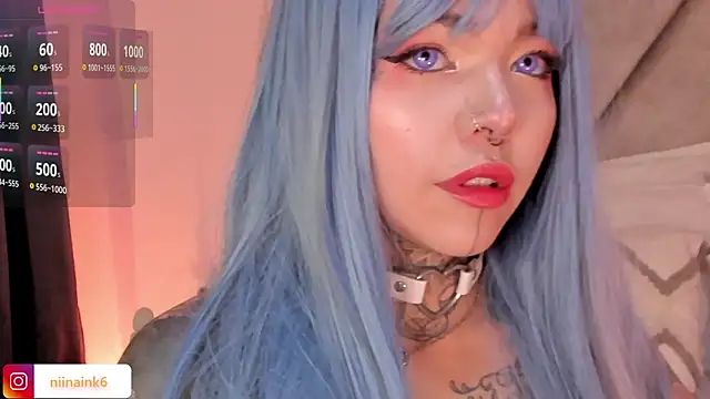 NinaInk online show from October 14, 2025, 1:01 pm