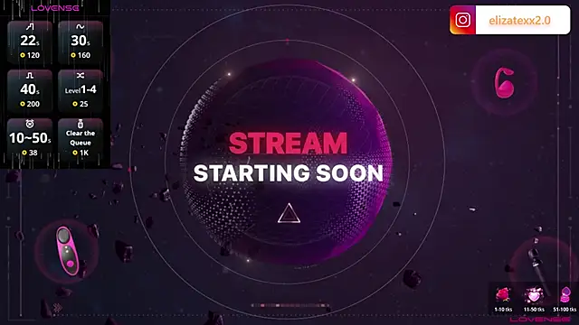 elizatexx online show from June 9, 2026, 7:04 pm