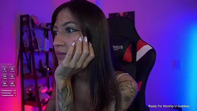 Snapshot of MissKorah chatting on March 14, 2026, 4:29 am MissKorah online show from March 14, 2026, 4:29 am