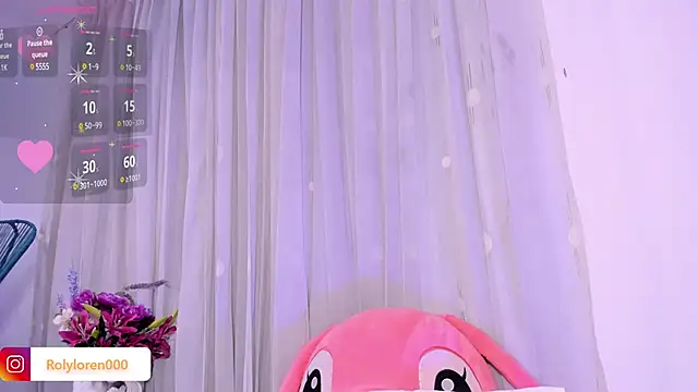 RolyLoren online show from February 8, 2025, 12:28 am