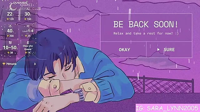 sara  lynn online show from March 9, 2025, 5:55 am