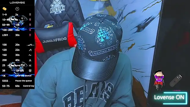 Kevin22 222 online show from November 14, 2025, 5:11 am