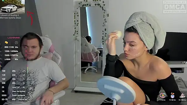 Snapshot of MashkaRay chatting on November 3, 2025, 11:03 am MashkaRay online show from November 3, 2025, 11:03 am