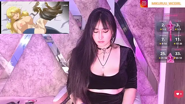 mikuru hara online show from March 17, 2025, 5:45 am