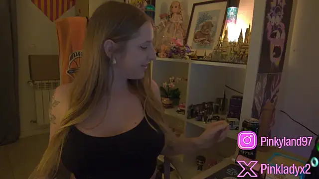 Pinkyladyxxx online show from April 26, 2026, 9:12 pm