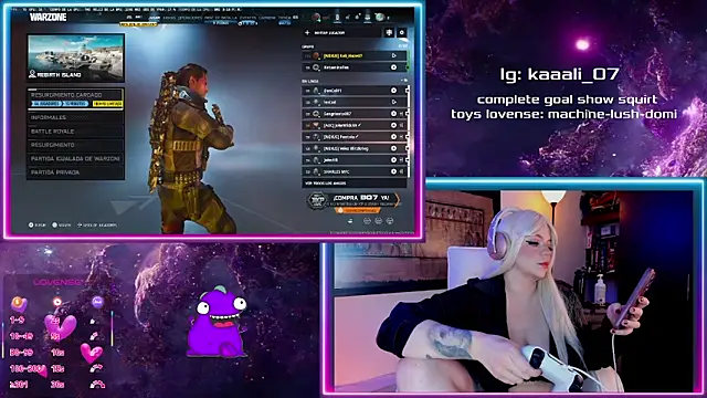 Irinaa Scarlett online show from February 10, 2026, 2:10 am