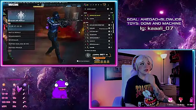 Irinaa Scarlett online show from March 12, 2026, 3:12 am