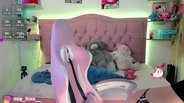 Mia foxx  online show from February 3, 2026, 9:09 pm