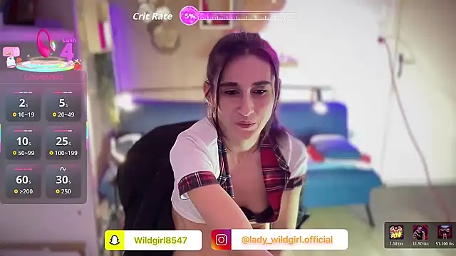 WildgirlShow online show from February 16, 2026, 9:56 pm