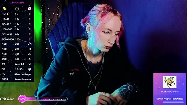  HelenCarter online show from August 2, 2026, 8:50 pm