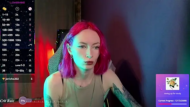  HelenCarter online show from July 12, 2026, 8:42 pm