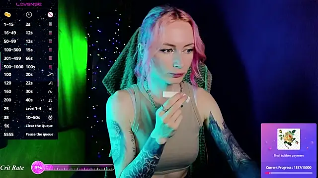  HelenCarter online show from August 3, 2026, 8:58 pm