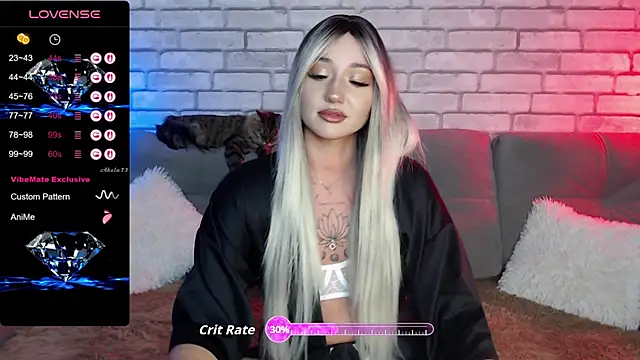 Eva Evile online show from October 23, 2025, 10:36 am