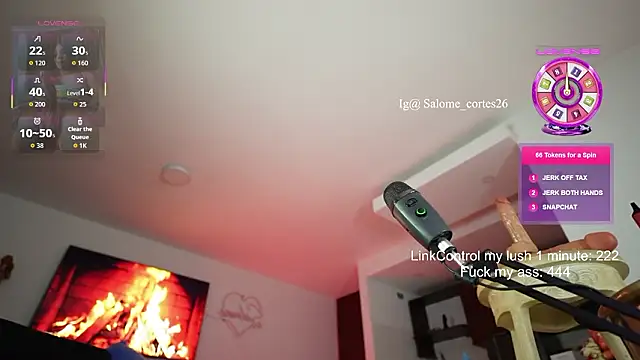 salome cortes26 online show from March 6, 2026, 4:24 pm