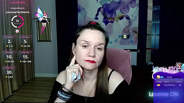 AriaGray online show from January 9, 2026, 1:12 am