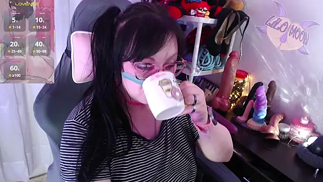 LiloMoon69 online show from October 21, 2025, 5:01 pm