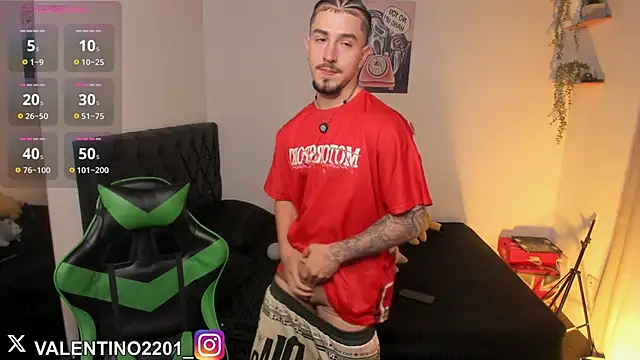 Valentino Xander online show from November 15, 2025, 2:37 am