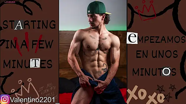 Valentino Xander online show from July 13, 2026, 1:27 am