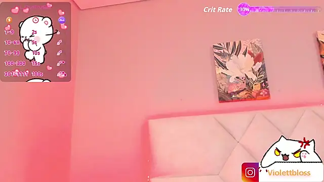 Violettbloss online show from September 24, 2025, 3:24 am