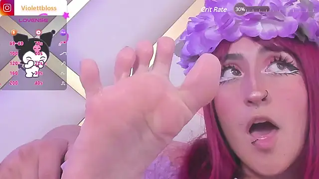 Violettbloss online show from March 12, 2025, 3:35 am