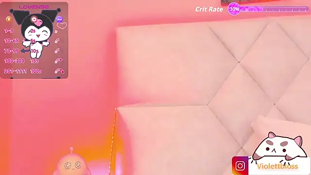 Violettbloss online show from October 9, 2025, 3:29 am