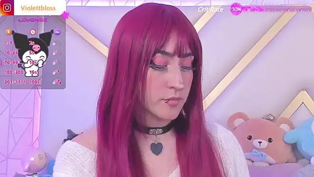 Violettbloss online show from March 12, 2025, 9:24 pm