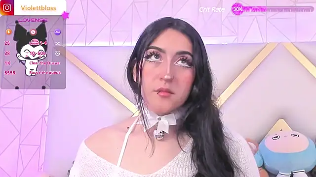 Violettbloss online show from March 6, 2025, 9:31 pm