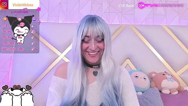 Violettbloss online show from March 14, 2025, 9:21 pm