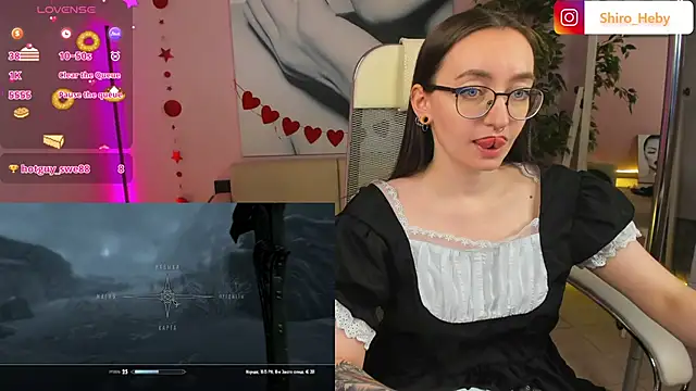 ShiroHeby online show from March 7, 2025, 3:28 pm