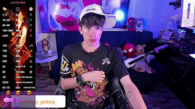 DominicPrince online show from November 28, 2025, 10:43 pm