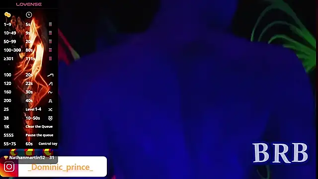 DominicPrince online show from November 12, 2025, 12:42 pm