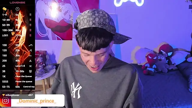 DominicPrince online show from September 28, 2025, 1:23 am