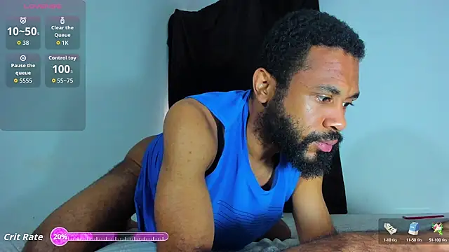 KaelMoreau online show from October 12, 2025, 3:02 pm