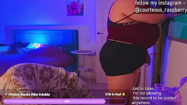 courteous raspberrry online show from January 21, 2025, 1:54 pm