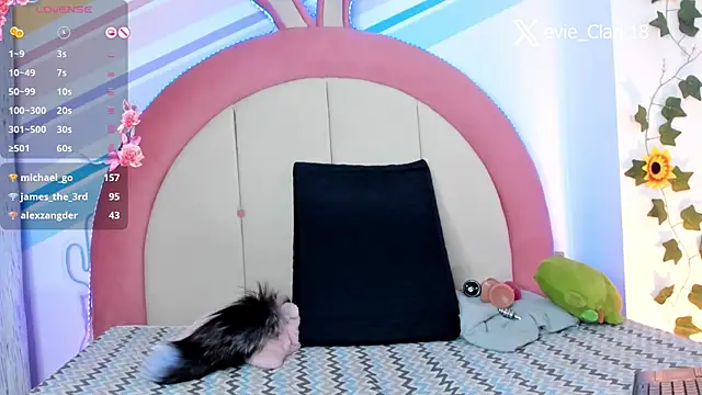 Evie Clark online show from February 1, 2025, 10:23 pm