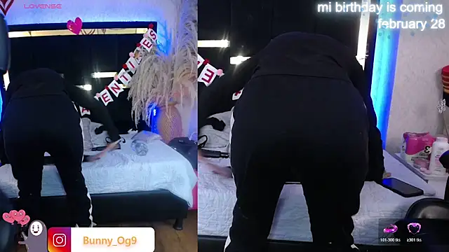 Snapshot of Bunny_O chatting on February 16, 2026, 11:24 pm Bunny O online show from February 16, 2026, 11:24 pm