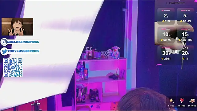 toky doll online show from May 2, 2026, 3:45 am