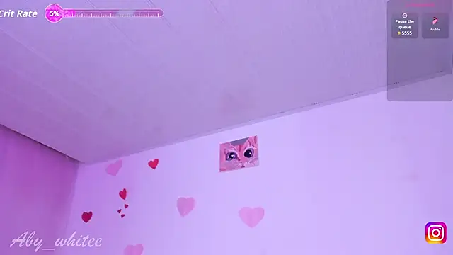 AbyWhitee online show from October 3, 2025, 12:17 pm